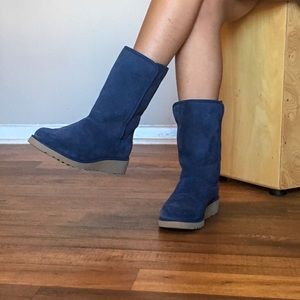 New UGG Boots “Amie” - Winter Pull-On Navy Blue